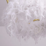 Cat Ear Feather Pendant Light