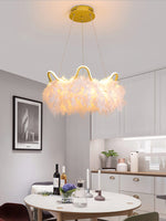 Cat Ear Feather Pendant Light