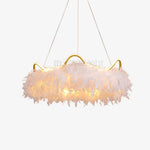 Cat Ear Feather Pendant Light