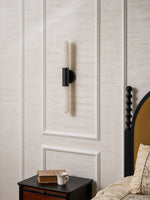 Cavoya Natural Alabaster Wall Sconce with Dual-Ended LED Glow