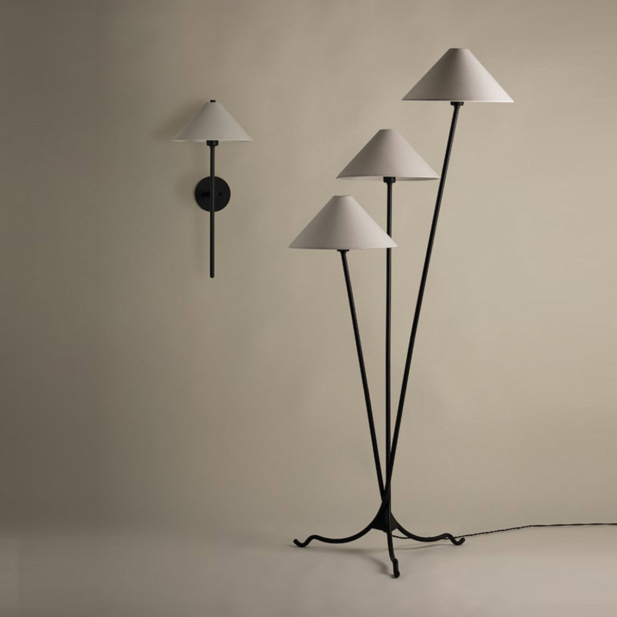 Cedar Floor Lamp