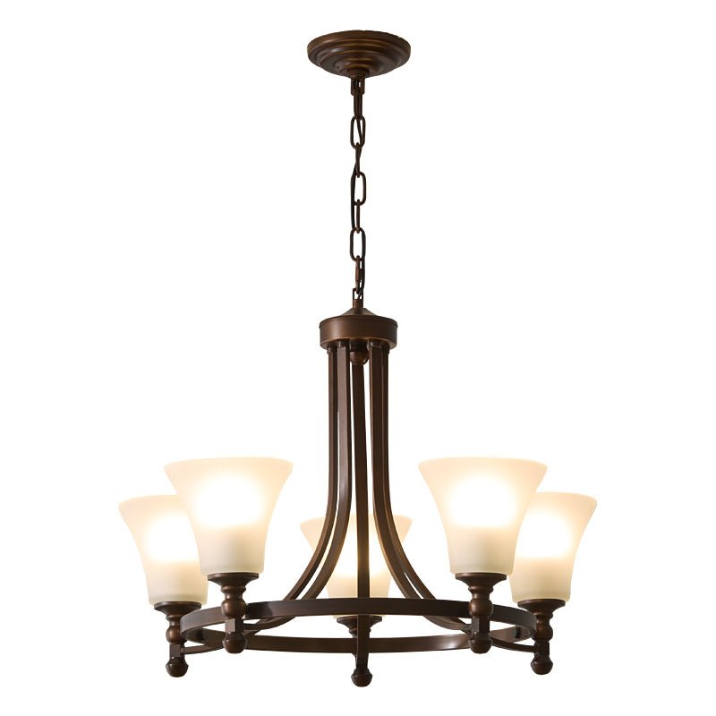 Celestine Glow Modern Glass Chandelier for Dining Room and Living Room