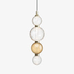 Celvara Sculptural Globe Pendant Light – Hand-Blown Glass Chandelier