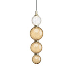 Celvara Sculptural Globe Pendant Light – Hand-Blown Glass Chandelier