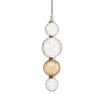 Celvara Sculptural Globe Pendant Light – Hand-Blown Glass Chandelier