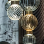 Celvara Sculptural Globe Pendant Light – Hand-Blown Glass Chandelier