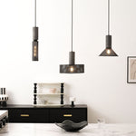 Cement Mesh Pendant Light – Industrial Designer Hanging Lamp
