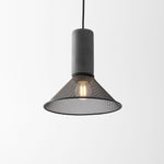 Cement Mesh Pendant Light – Industrial Designer Hanging Lamp