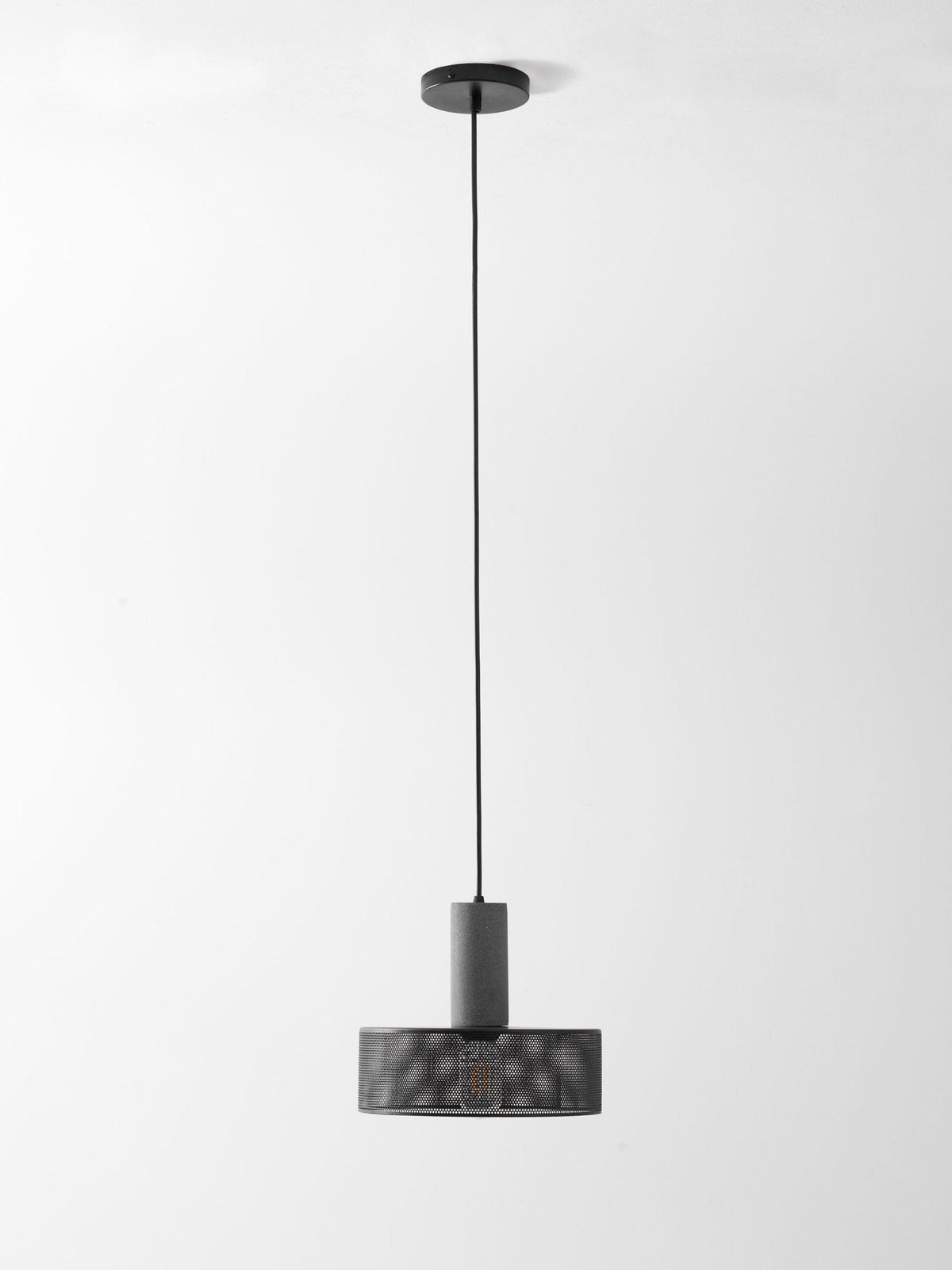 Cement Mesh Pendant Light – Industrial Designer Hanging Lamp