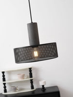 Cement Mesh Pendant Light – Industrial Designer Hanging Lamp
