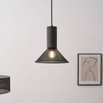 Cement Mesh Pendant Light – Industrial Designer Hanging Lamp