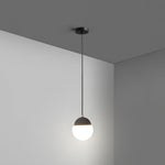 Eclipse Cement Pendant Light – Modern Minimalist Hanging Lamp for Dining & Living Spaces