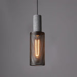 Cement Mesh Pendant Light – Industrial Designer Hanging Lamp