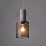 Cement Mesh Pendant Light – Industrial Designer Hanging Lamp