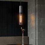 Cement Mesh Pendant Light – Industrial Designer Hanging Lamp