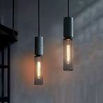 Cement Mesh Pendant Light – Industrial Designer Hanging Lamp