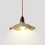 Cement Wave Pendant Light – Sculptural Concrete Pendant for Modern Interiors