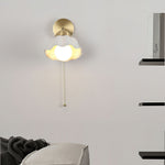 Ceramic Flower Wall Lamp