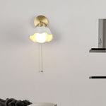 Ceramic Flower Wall Lamp