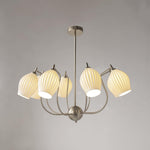 ceramic-ribbed-chandelier