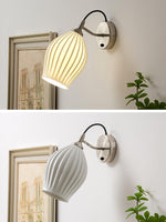 ceramic-ribbed-wall-light