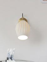 ceramic-ribbed-wall-light