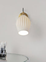 ceramic-ribbed-wall-light