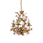 ceramic-rose-chandelier