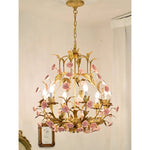 ceramic-rose-chandelier