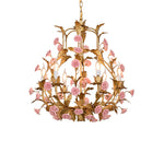 ceramic-rose-chandelier