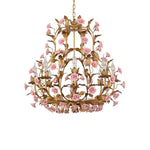 ceramic-rose-chandelier