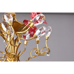ceramic-rose-vine-chandelier
