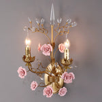 ceramic-rose-vine-sconce