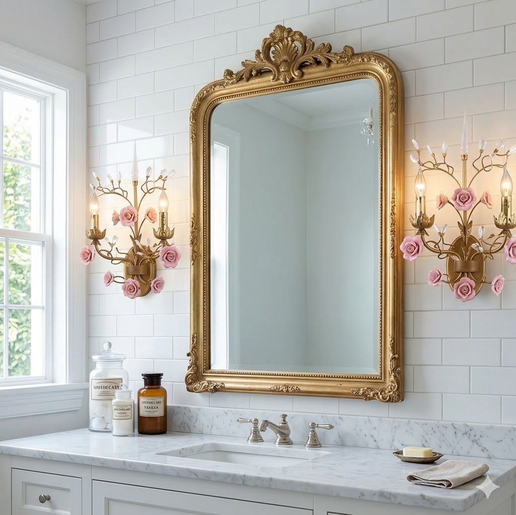 ceramic-rose-vine-sconce