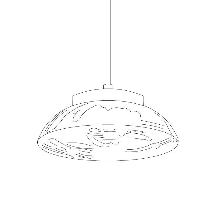 Ceto Single Head Pendant Light