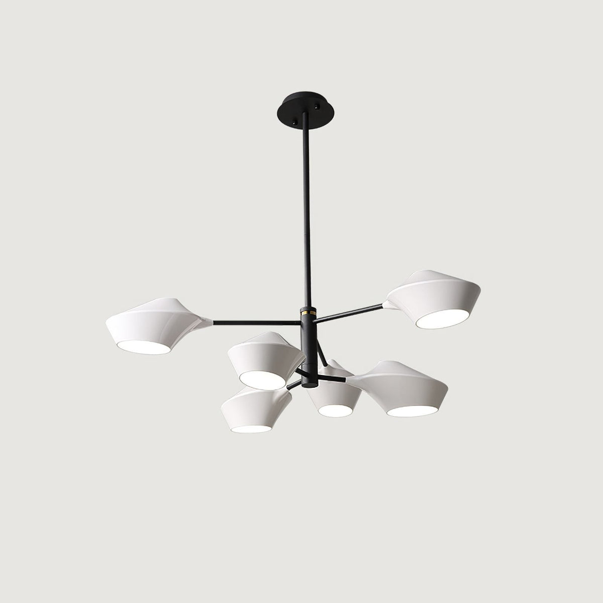 Charming Modern Hexagonal Chandelier
