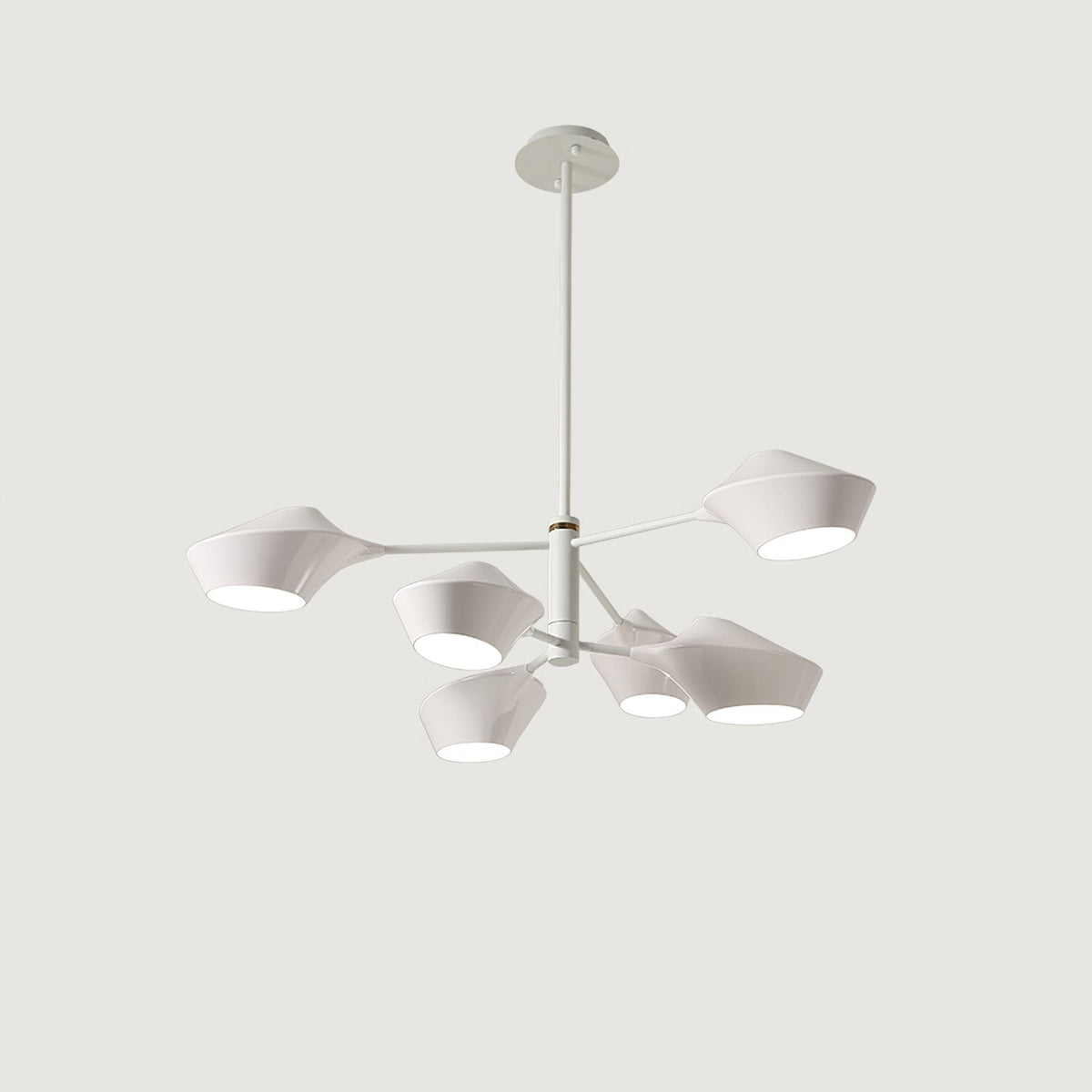 Charming Modern Hexagonal Chandelier