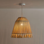 Chase Tassel Pendant Light — Natural Hemp Rope Designer Ceiling Lamp