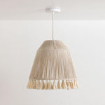 Chase Tassel Pendant Light — Natural Hemp Rope Designer Ceiling Lamp