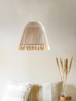 Chase Tassel Pendant Light — Natural Hemp Rope Designer Ceiling Lamp