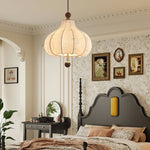 Chestnut Bloom Designer Pendant Light with Walnut and Gold Finish