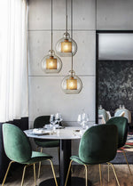 Chiswick Glass Pendant Light – Modern Multi-Light Chandelier