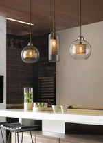 Chiswick Glass Pendant Light – Modern Multi-Light Chandelier