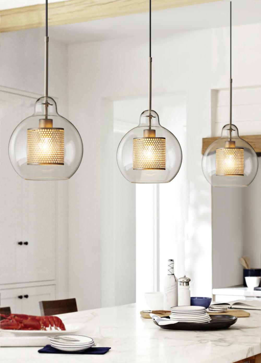Chiswick Glass Pendant Light – Modern Multi-Light Chandelier