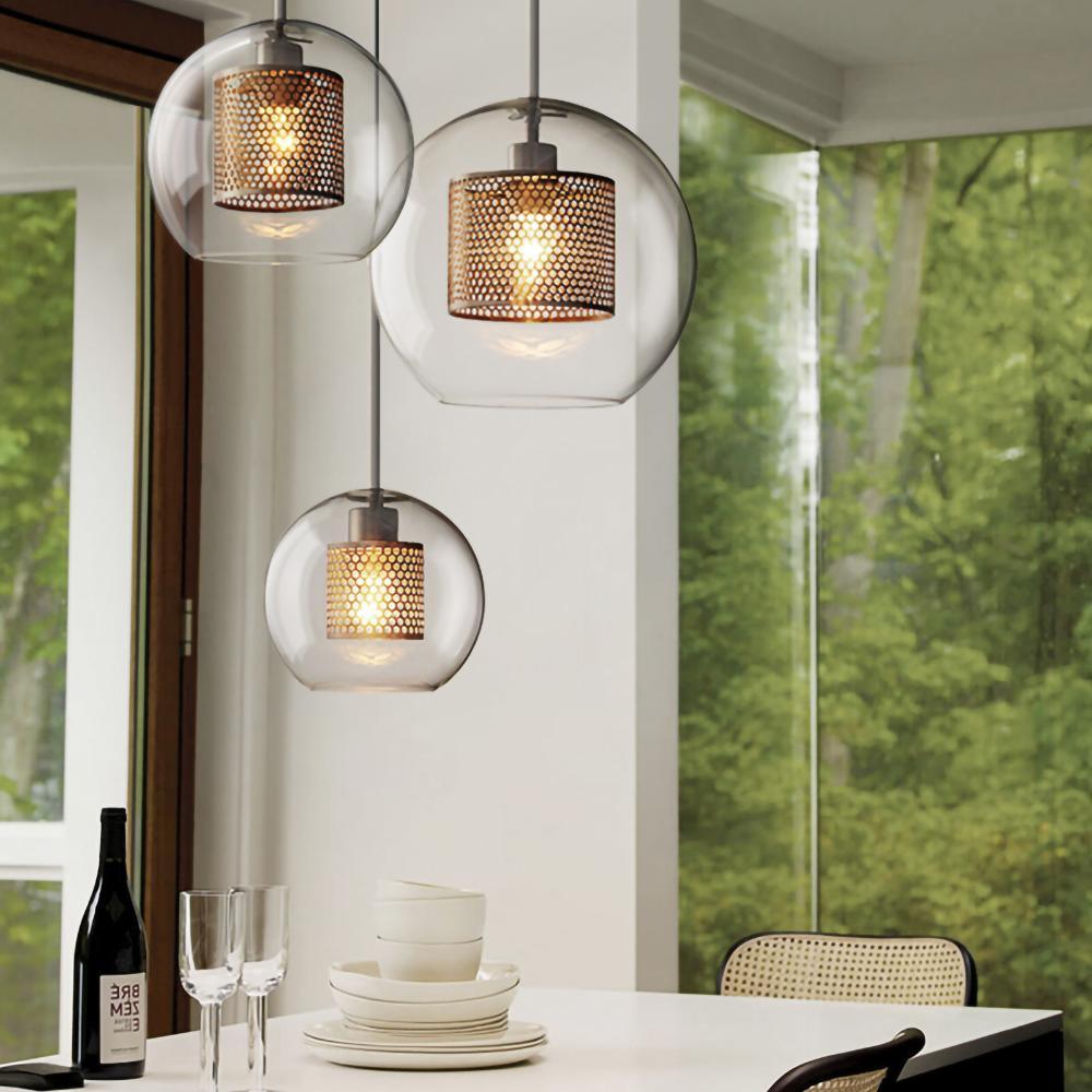 Chiswick Glass Pendant Light – Modern Multi-Light Chandelier