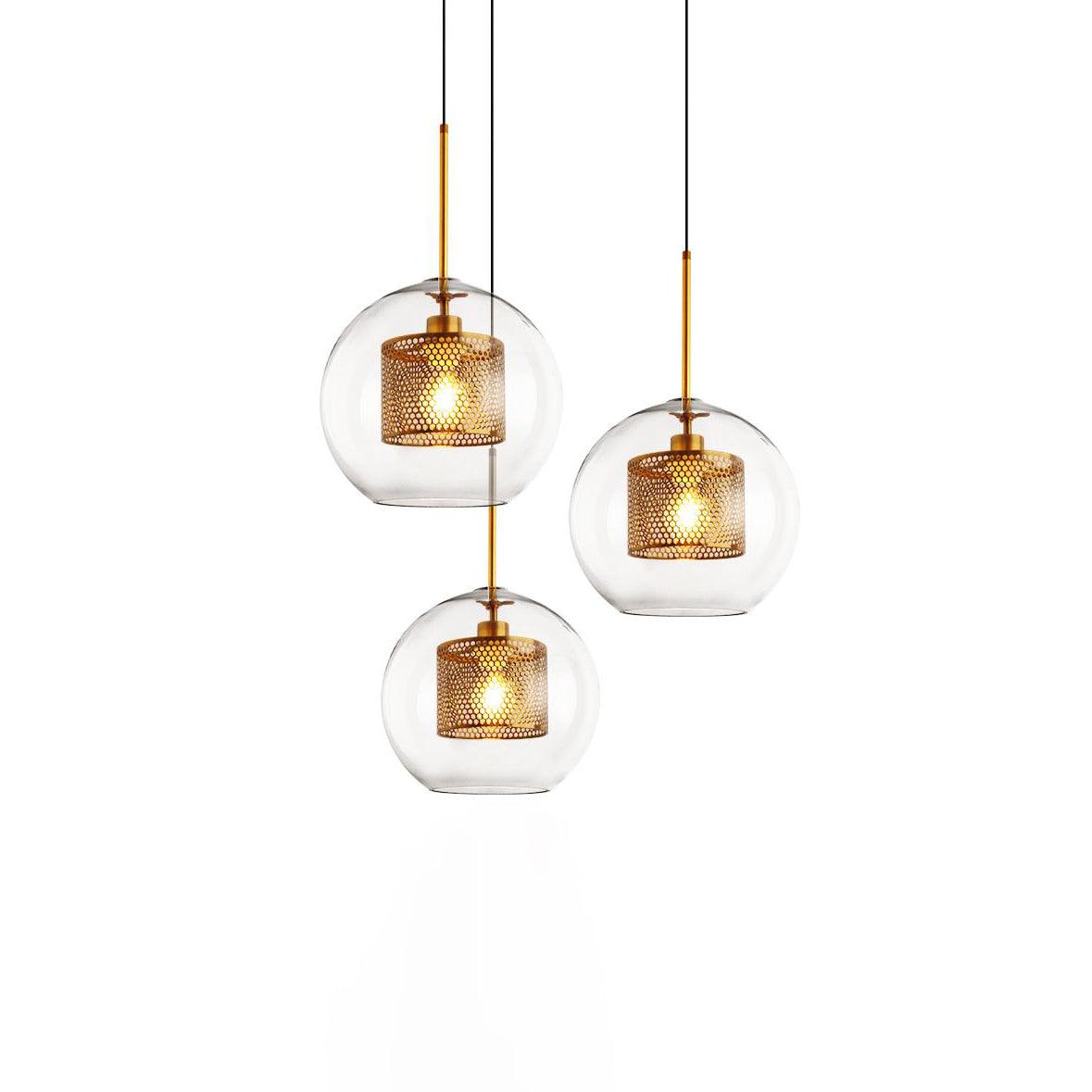 Chiswick Glass Pendant Light – Modern Multi-Light Chandelier