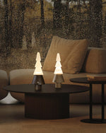 Sculptural Tree Table Lamp in Solid Wood with Dimmable LED