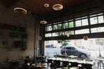Chrona Dish Pendant Light – Contemporary Brass LED Ceiling Lamp