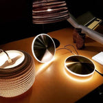 Chrona Dish Pendant Light – Contemporary Brass LED Ceiling Lamp