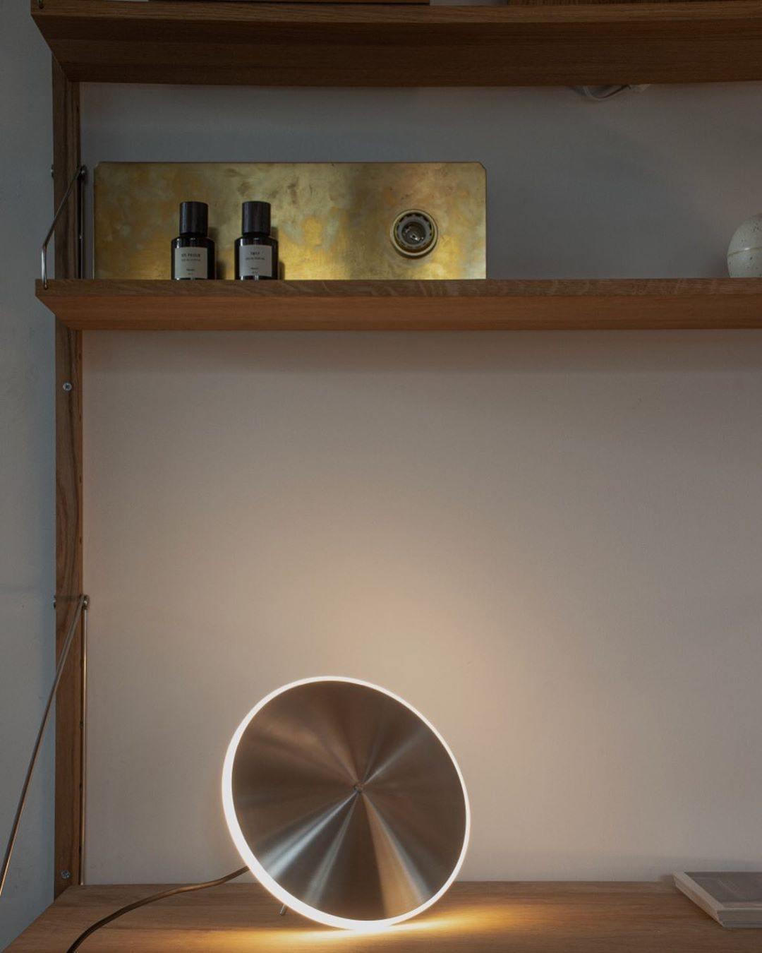 Chrona Dish Pendant Light – Contemporary Brass LED Ceiling Lamp